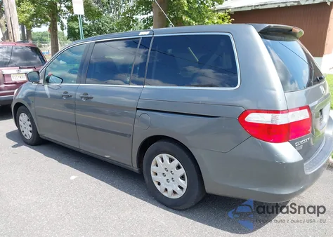 2007 Honda Odyssey Lx z USA, uszkodzony, nr VIN 5FNRL38227B118455
